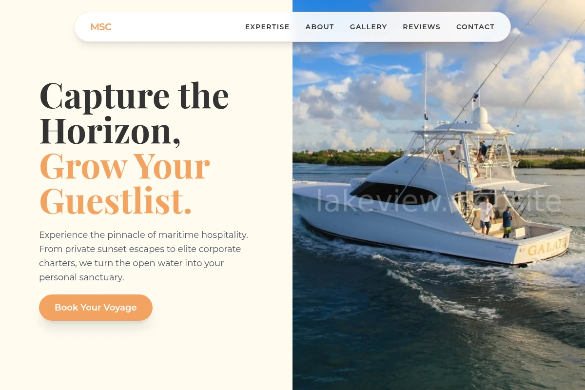 Hospitality Boating