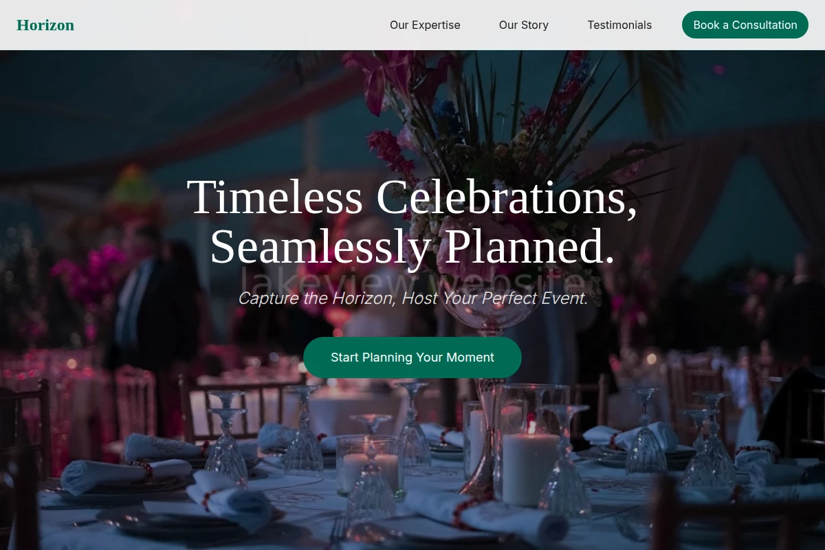 Horizon Event Planning