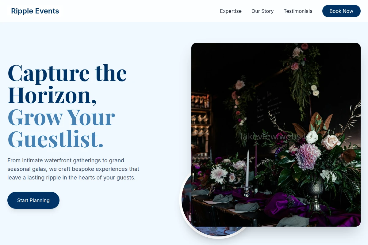 Ripple Event Planning
